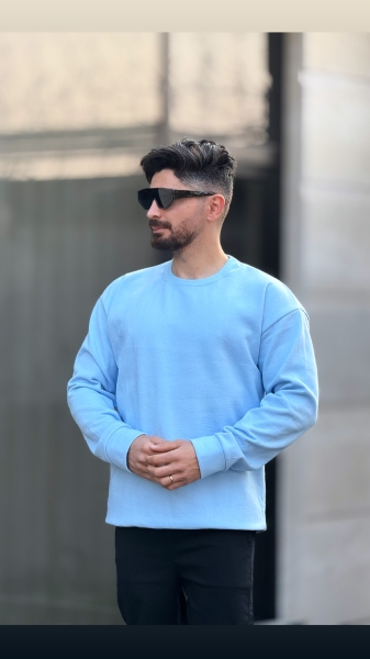 دورس 3 نخ پنبه داخل کرکی آبی آسمانی