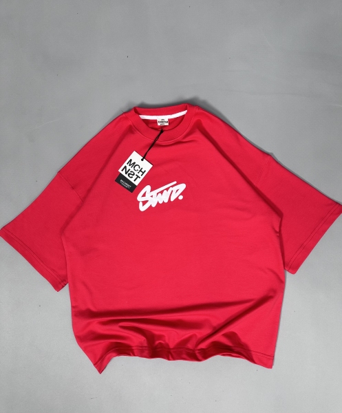 تیشرت دورس دونخ مچینستی ، چاپ مینیمال پفک ، باکسی