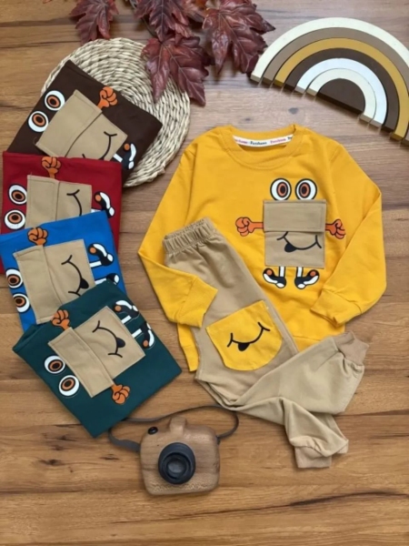 بلوز شلوار جیب پاکتی