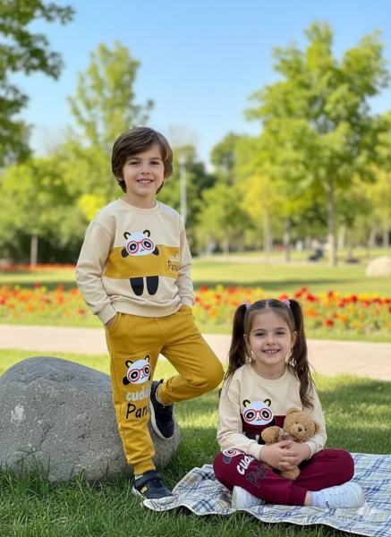 بلوزشلوار طرح پاندا