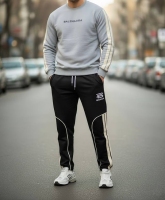 ست دورس و اسلش BALENCIAGA & BADINCE سفید مشکی