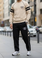 ست دورس و اسلش BALENCIAGA PARIS کرم مشکی