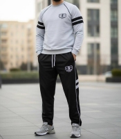 ست دورس و اسلش BALENCIAGA PARIS طوسی مشکی