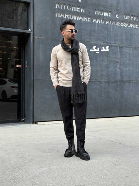 بافت یقه گرد پنه