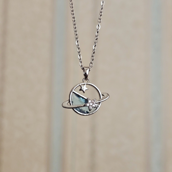 گردنبند استیل کهکشانی