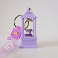 جاکلیدی فانوس چراغ دار طرح کرومی