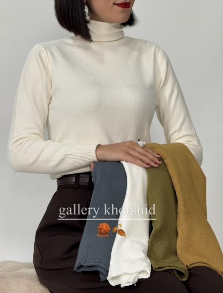 بافت یقه اسکی روما