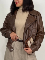 کت چرم استردار خلبانی