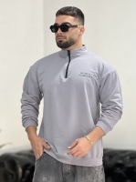 نیم زیپ 2نخ Machinst طوسی P