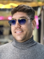 عینک خلبانی فریم فنری لنز (سنگ یو وی 400)