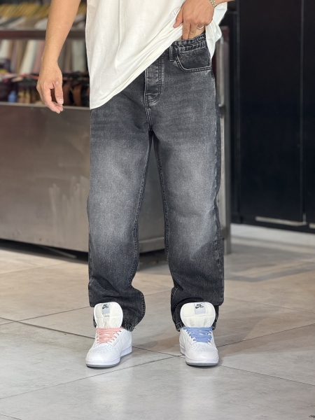 شلوار جین نیم بگ