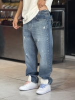 شلوار جین نیم بگ