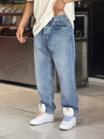 شلوار جین نیم بگ