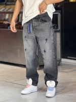 شلوار جین نیم بگ