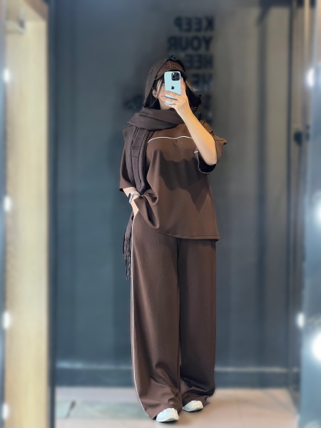 ست بلوز شلوار مغذی دوزی