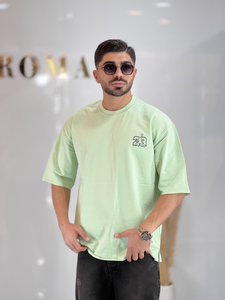 تیشرت دونخ پاییزه Jordan سبز پسته ای