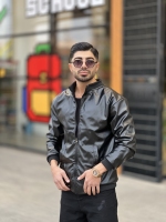 کاپشن خلبانی چرم داخل خز Collection مشکی