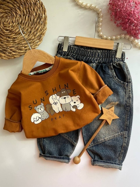 بلوز شلوار پسرانه