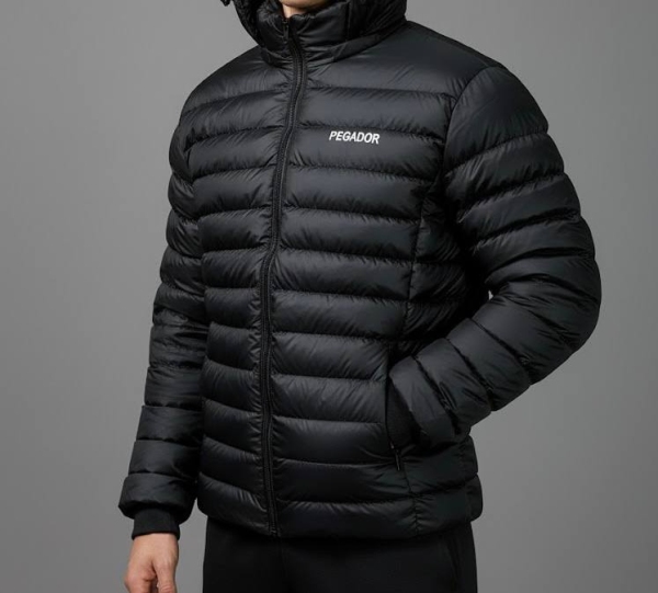 کاپشن بادی کلاهدار PEGADOR مشکی