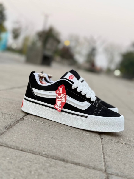 کتونی مدل جدید VANS OFF THE WALL مشکی سفید