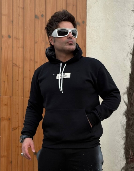 هودی مارک کنفی BALENCIAGA مشکی