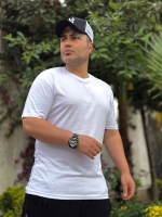 تیشرت آستین کوتاه سایز بزرگ SISILY سفید