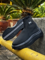 کتونی جورابی ساقدار BERSHKA مشکی تمام