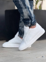 کتونی اسپرت NEW BERSHKA سفید تمام