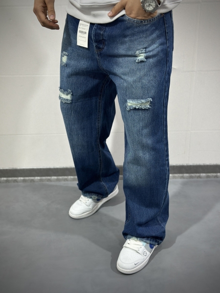 شلوار بگ پارچه خارجی ( سنگشور شده )