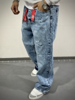 شلوار بگ پارچه خارجی ( سنگشور شده )