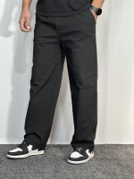 شلوار بگ استایل کتان نیل مردانه مشکی