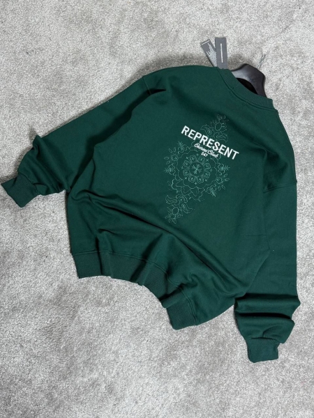 دورس سبز گلدوزی رپ سه نخ (یونیسکس)