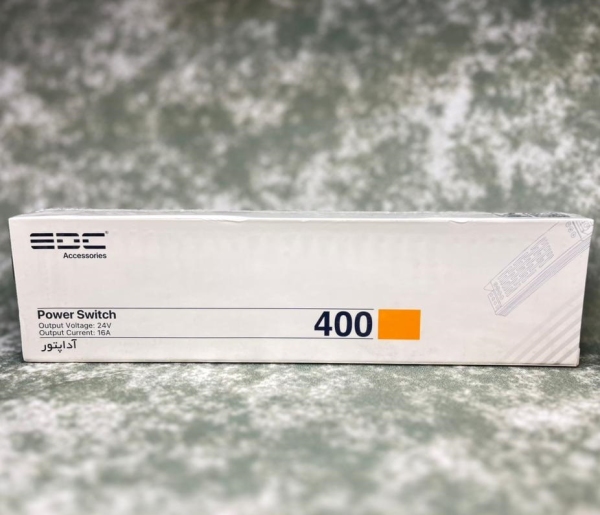 آداپتور سوئیچینگ 400 وات 16 آمپر 24 ولت ای دی سی EDC