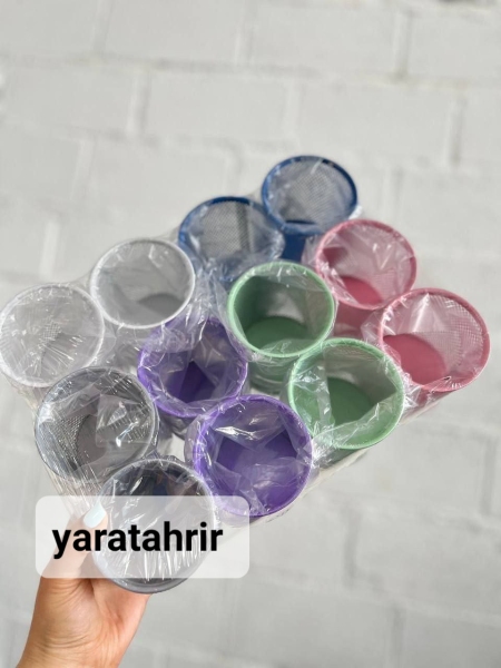 جاقلمی توری فلزی رنگی