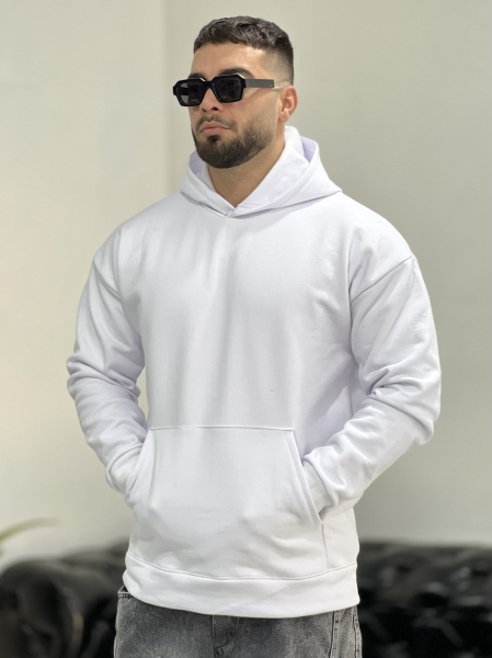 هودی 3نخ Basic سفید H