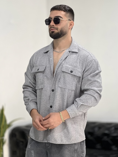 پیراهن فوتر ZARA طوسی کجراه