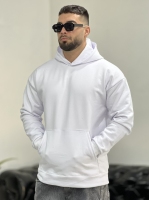 هودی 3نخ Basic سفید H