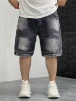 شلوارک جین ZARA ذغالی