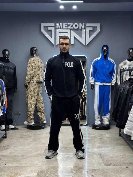 ست نیم زیپ POLO مشکی