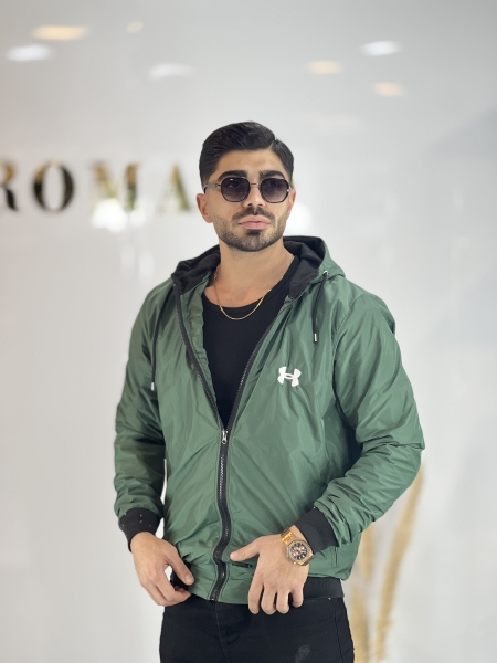 سویشرت داخل خز alo سبز چمنی