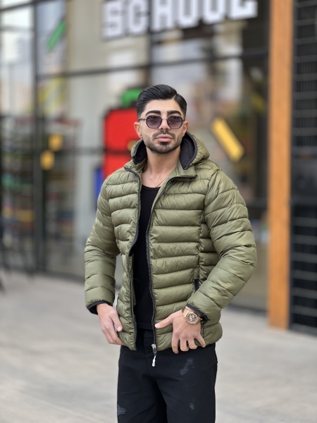 کاپشن اسکی پفی Pegador سبز