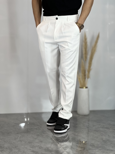 شلوار مام مازراتی PH سفید