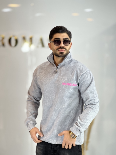 دورس نیم زیپ سنگشور Balen طوسی