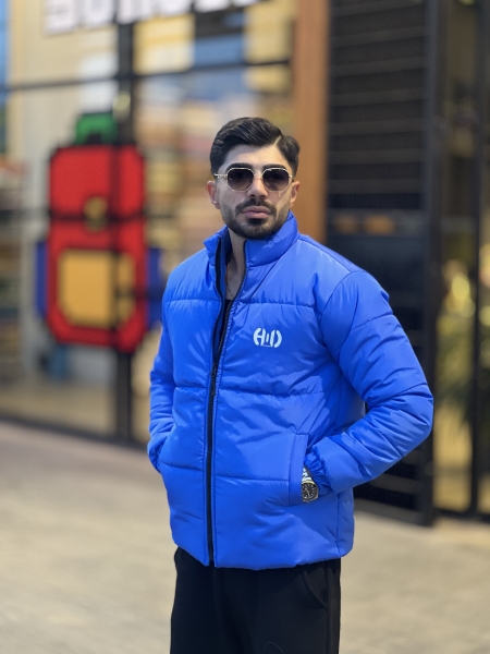 کاپشن ضخیم باکسی Hermand آبی