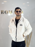 سویشرت داخل خز alo سفید براق