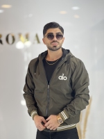 سویشرت داخل خز alo زیتونی