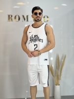 ست ورزشی Los Angeles سفید