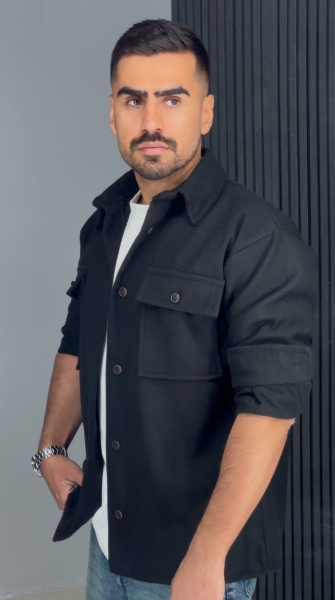 پیراهن فوتر وارداتی مشکی