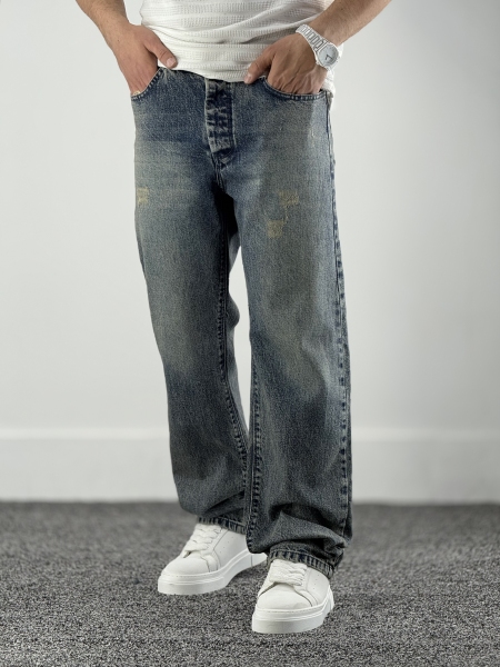 نیم بگ جین کثیف شور کد 800