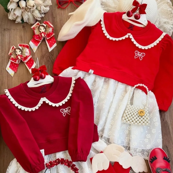 پیراهن پاپیون یلدایی